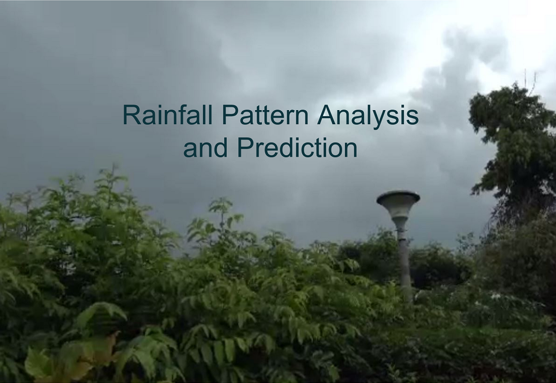 Rainfall Pattern Analysis and Prediction